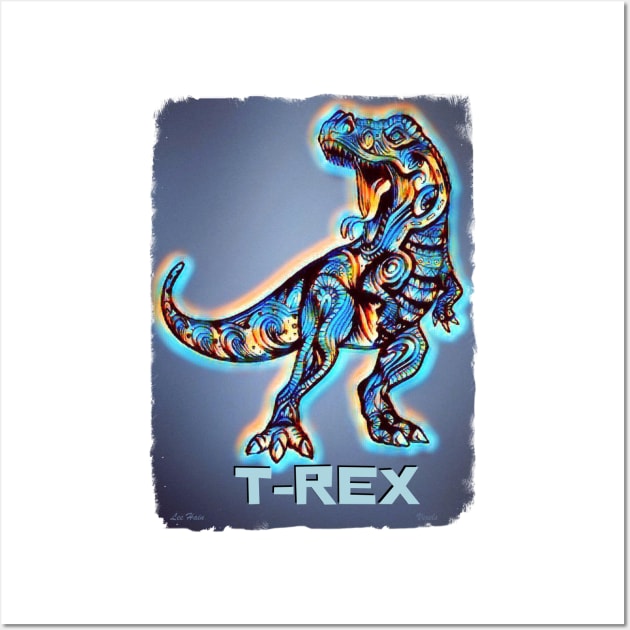 T-Rex 1.1 Wall Art by Lees Tees